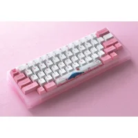Клавиатура Akko ACR 59 Acrylic Tokyo (Akko CS Jelly Pink) фото 4